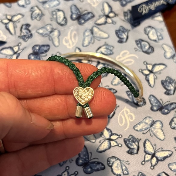 Brighton Silver Bracelet with Green Accents - Picture 4 of 8